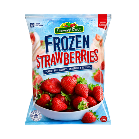Farmer Best Frozen Whole Strawberries - Pacific Bay