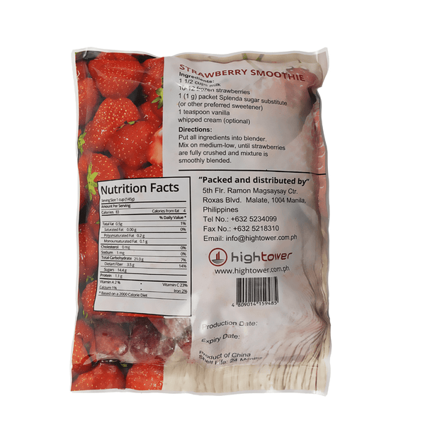 Farmer Best Frozen Whole Strawberries - Pacific Bay