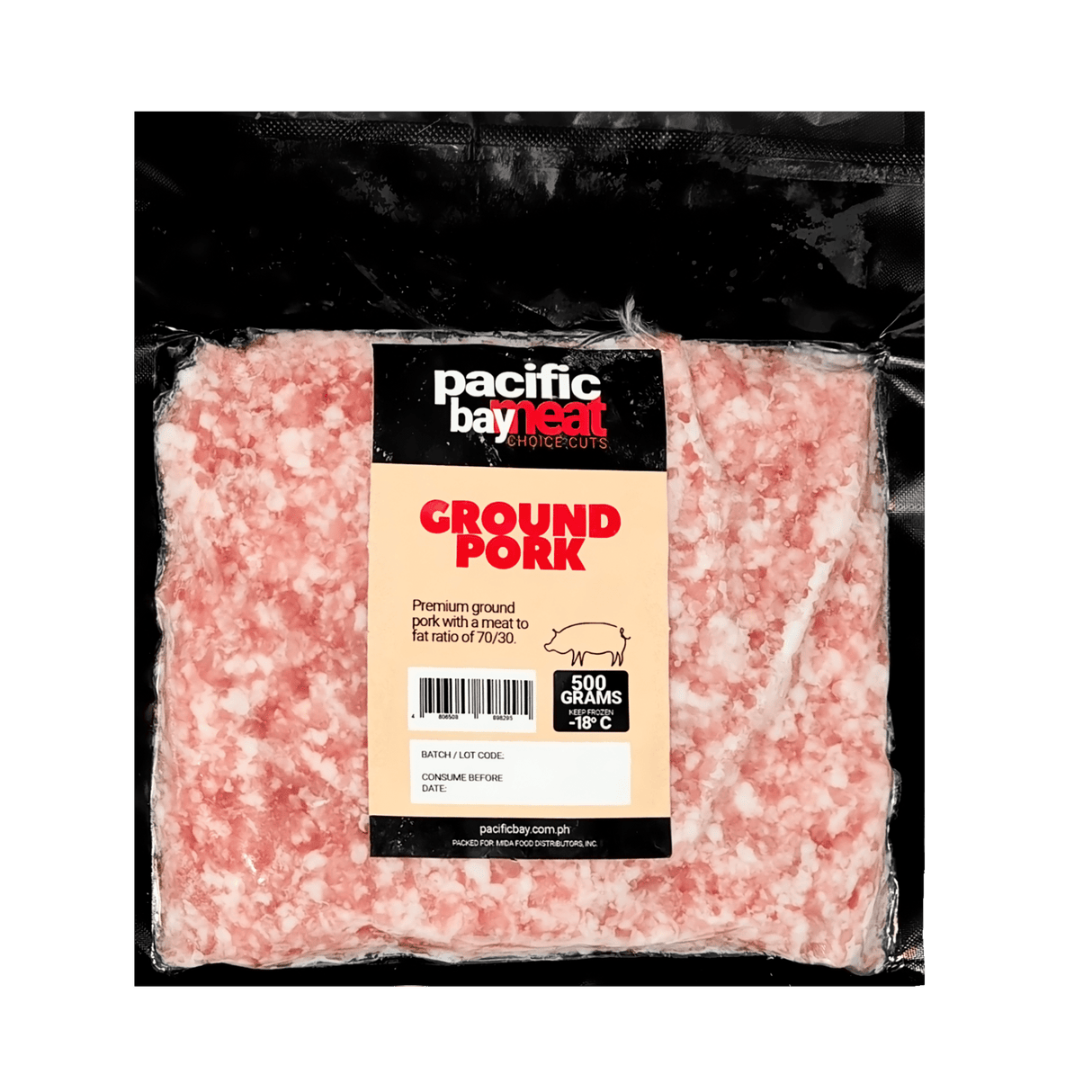 Ground Pork (Regular) - Pacific Bay