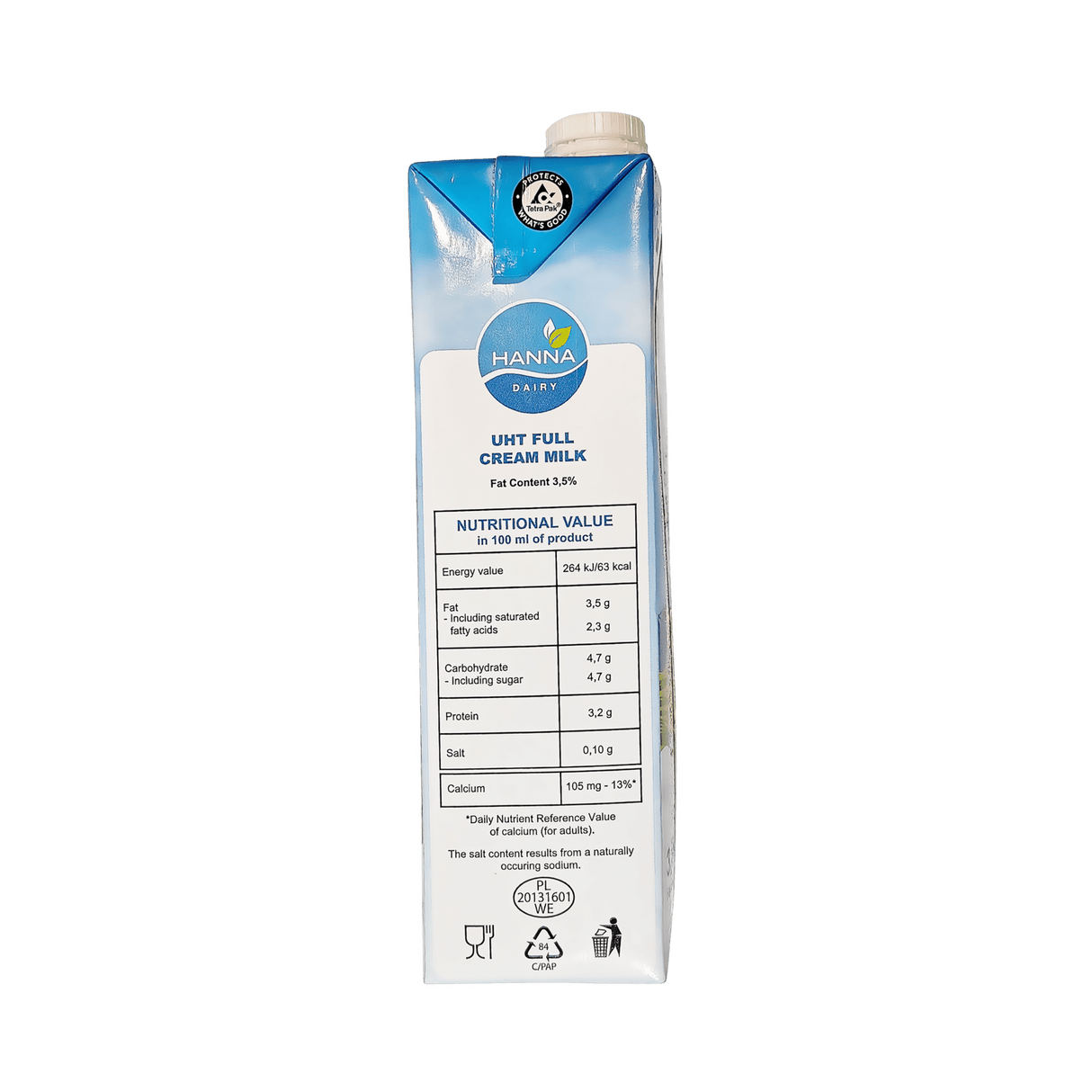 Hanna Dairy Full Cream Milk - Pacific Bay
