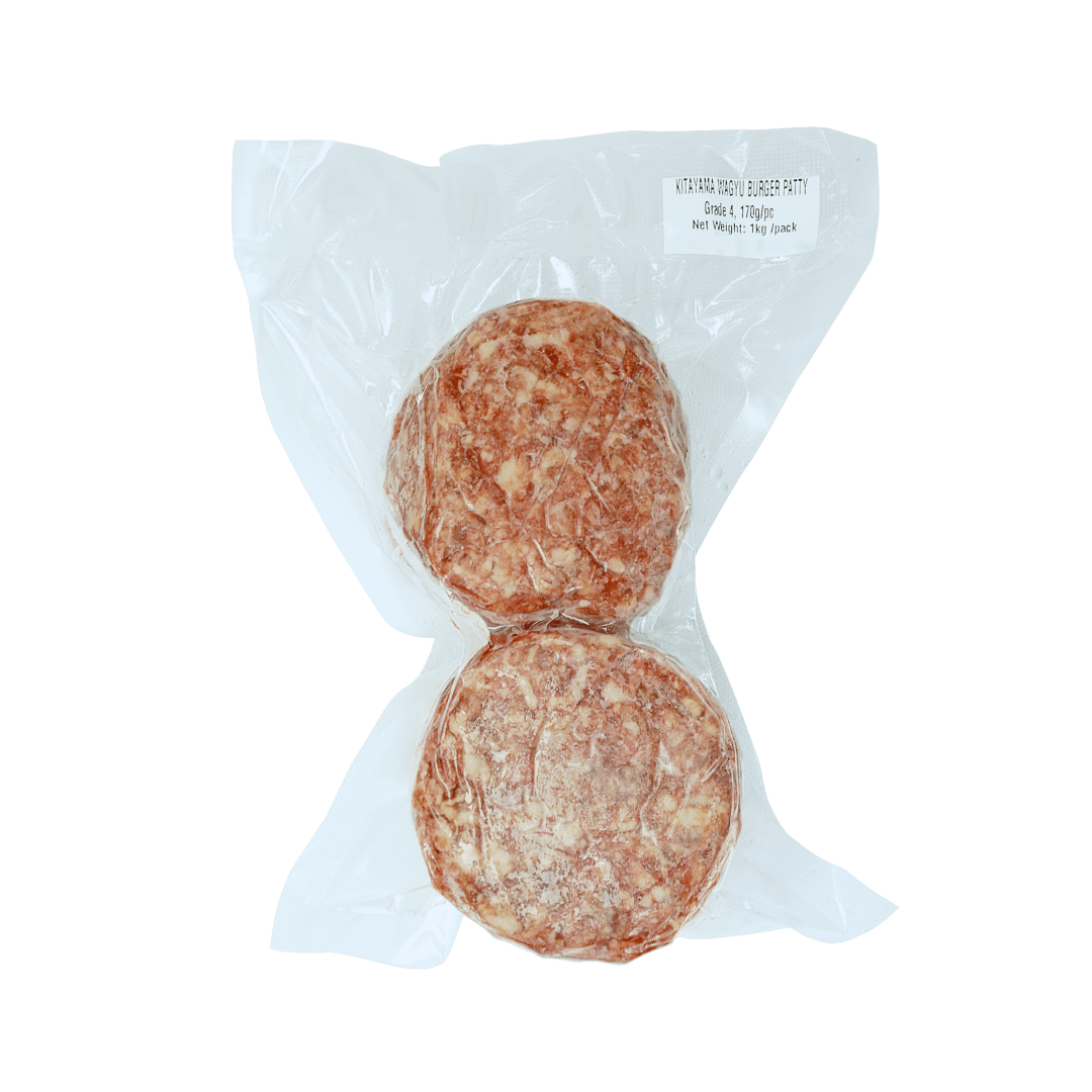 Kitayama Grade 4 Wagyu Burger Patties - Pacific Bay