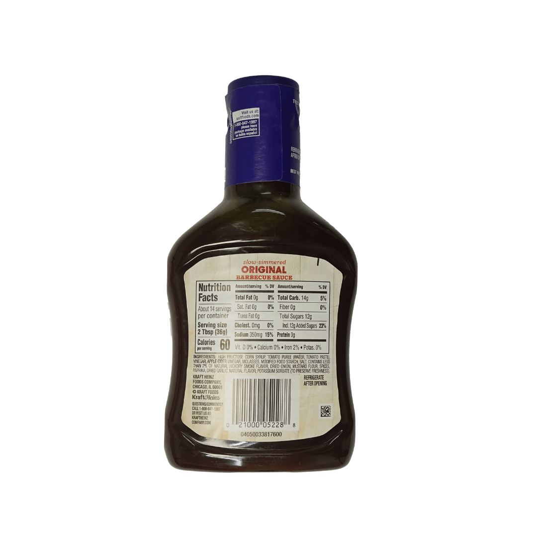 Kraft Original Barbecue Sauce - Pacific Bay