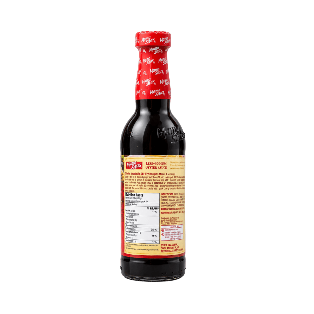 Mama Sita's Osyter Sauce (Less-Sodium) - Pacific Bay