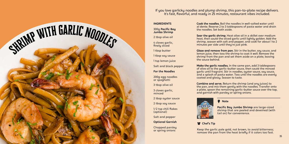 Pacific Bay Seafood Cookbook - Pacific Bay