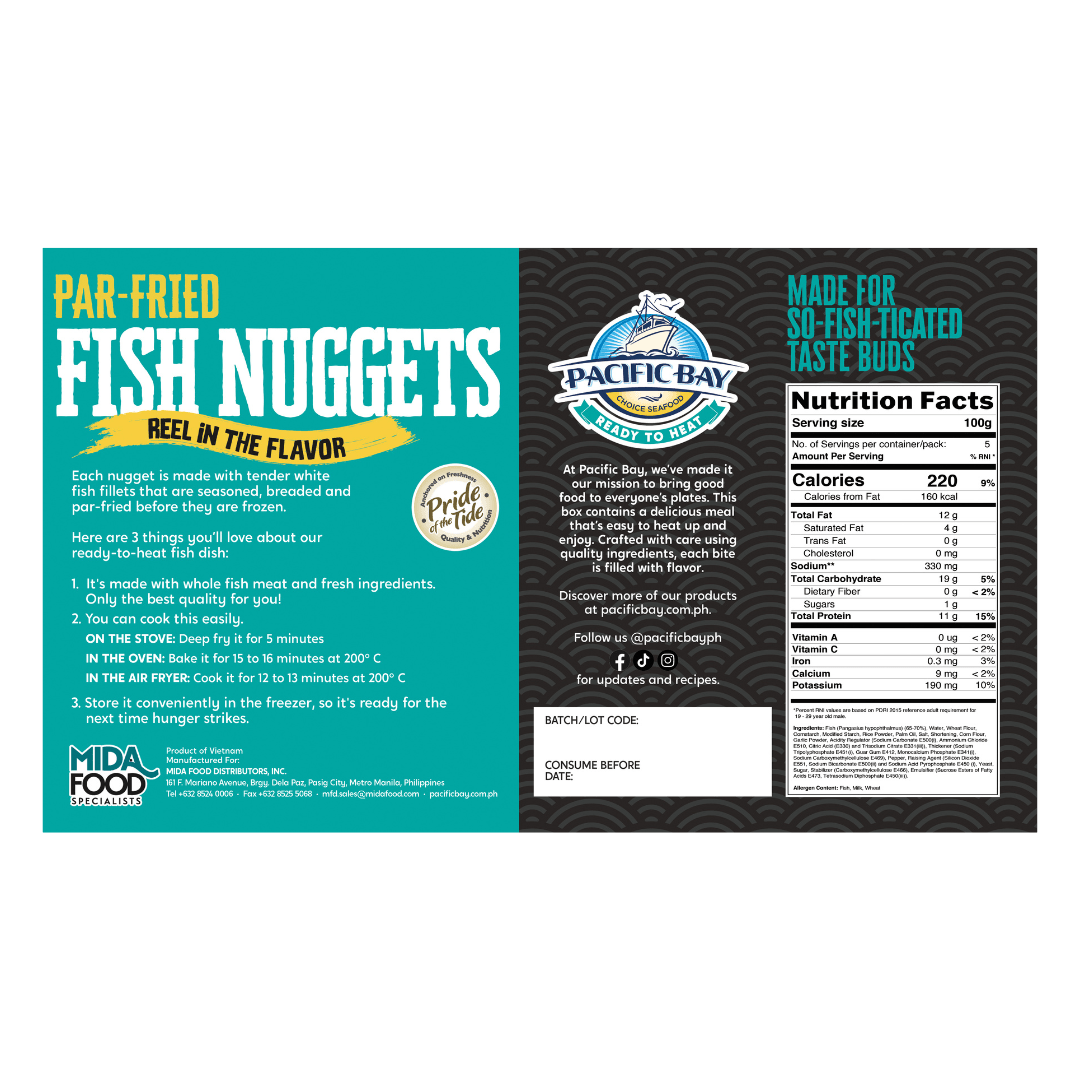 Par - Fried Fish Nuggets - Pacific Bay