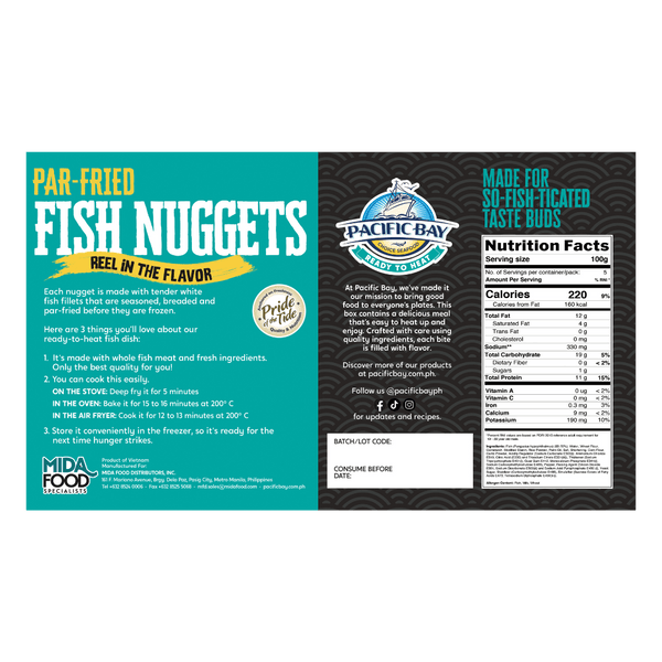 Par - Fried Fish Nuggets - Pacific Bay