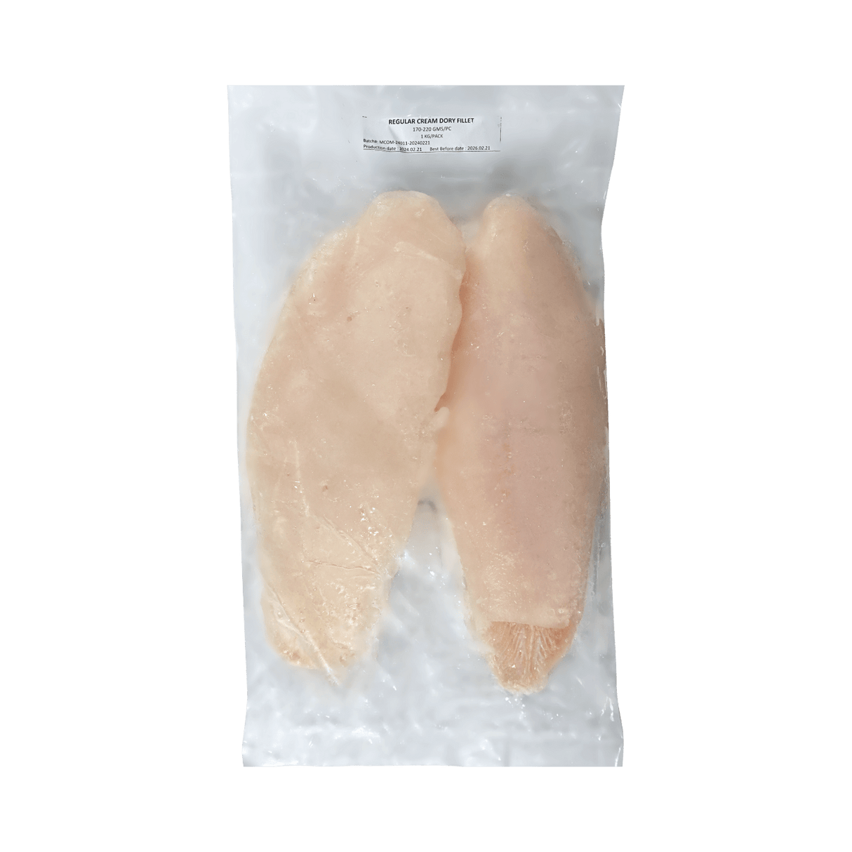 Regular Cream Dory Fillets - Pacific Bay