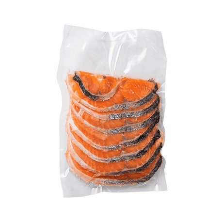 Salmon Fillet Portion Kirimi Cut (Japanese Cut) (Bone - In) - Pacific Bay