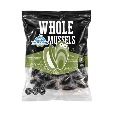 Whole Mussels - Pacific Bay
