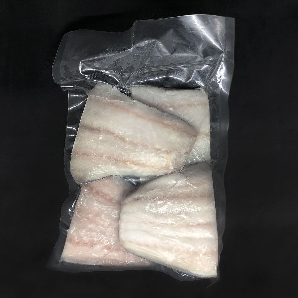 Pacific Bay Halibut Fillet Portions (Skin On)