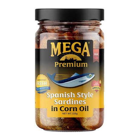 Spanish Style Sardines in Corn Oil - Pacific Bay